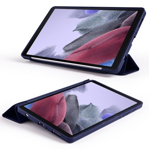 Samsung Galaxy Tab A7 Lite 8.7 Fodral Tri-Fold Shockproof Mörk Blå