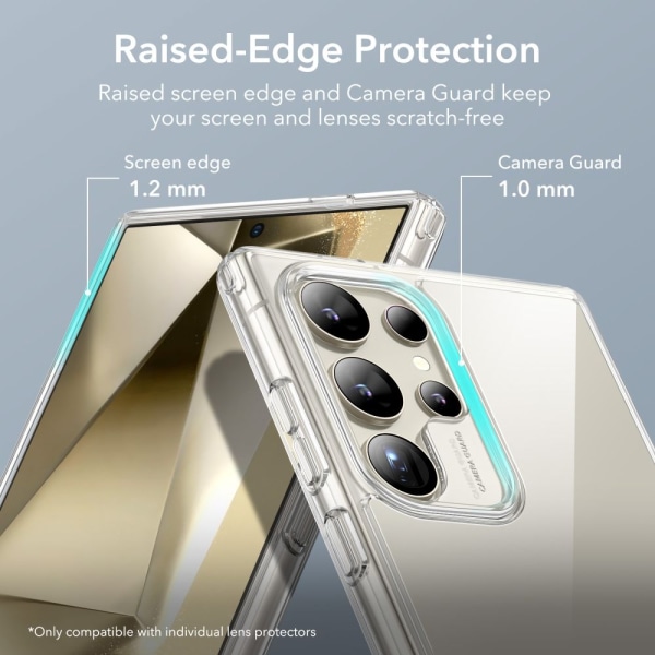 ESR Galaxy S24 Ultra Skal Air Shield Boost Kickstand Transparent