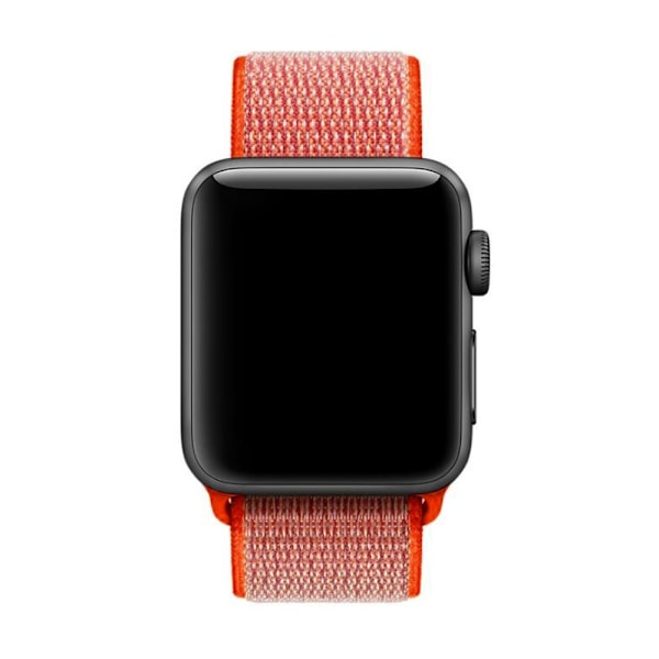 Nylon Loop Armband Justerbart Apple Watch 41/40/38 mm - Orange Orange Orange