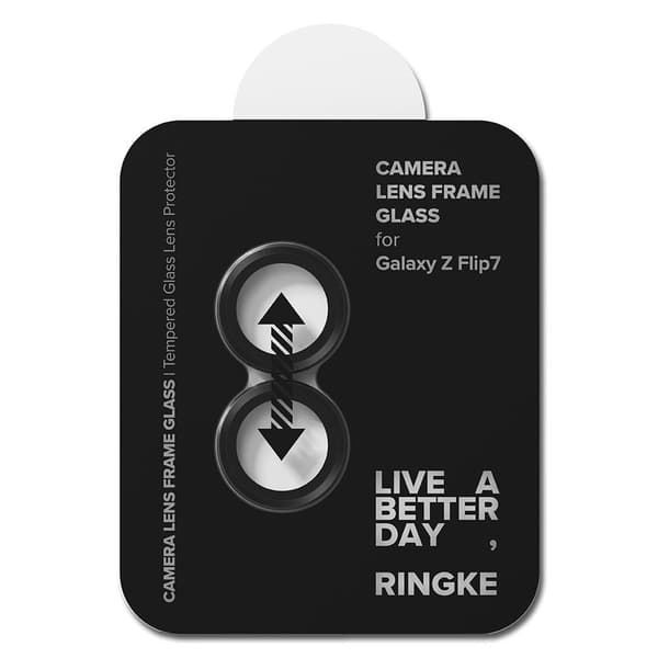 Ringke Galaxy Z Flip 7 2-PACK Linsskydd Svart