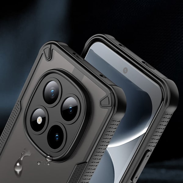 Tech-Protect Xiaomi Redmi Note 15 Pro Plus Skal Rugged Shield Svart