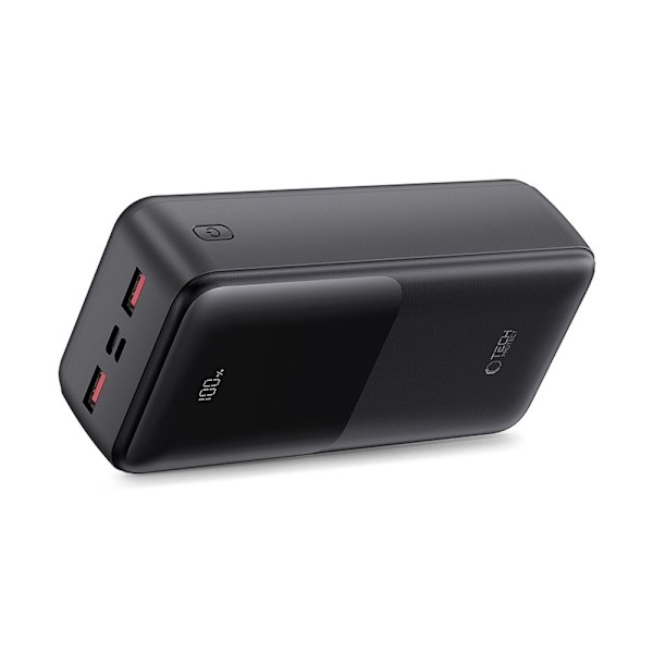 Tech-Protect 30000 mAh 22.5W Powerbank Svart