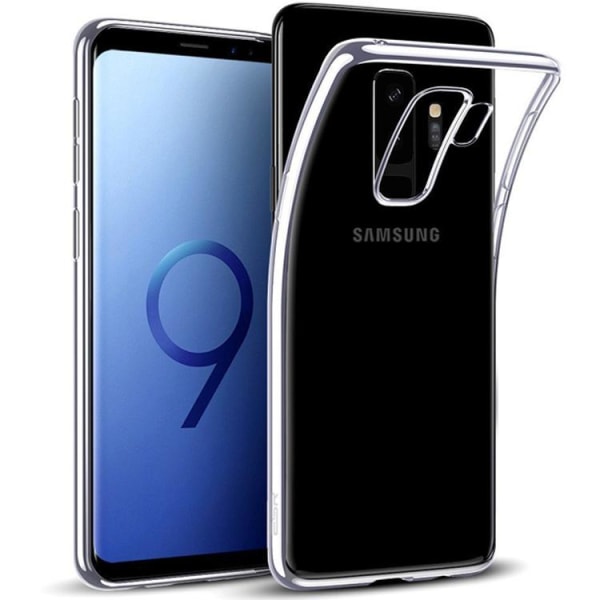 Samsung Galaxy S9 Plus - Färgat TPU Skal - Silver Silver Silver