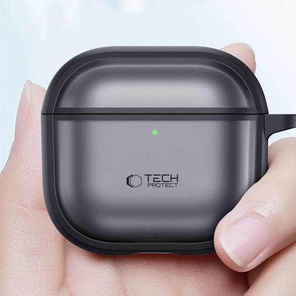 Tech-Protect AirPods 4 Skal MagMat Matt Svart