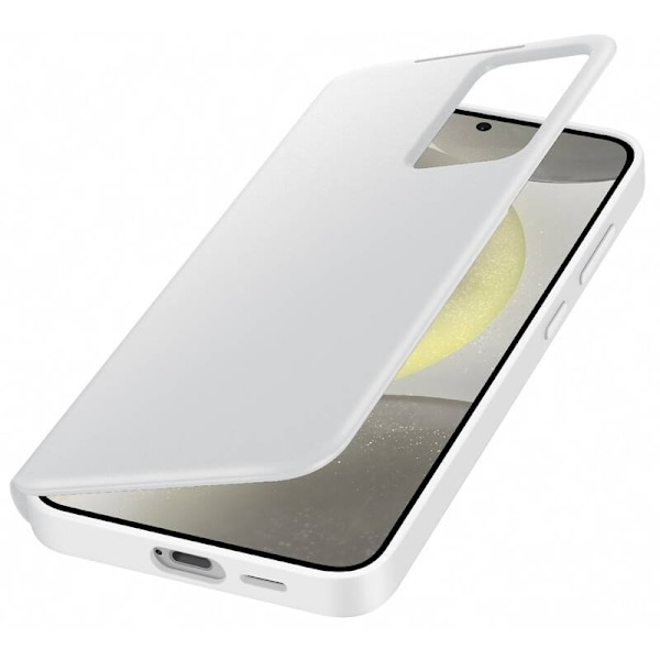 Samsung Galaxy S24 Plus Fodral Smart Clear View White