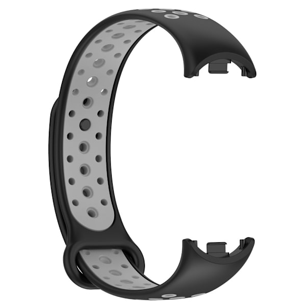 Xiaomi Smart Band 9/8 Träningsarmband Dual-Color Svart/Grå