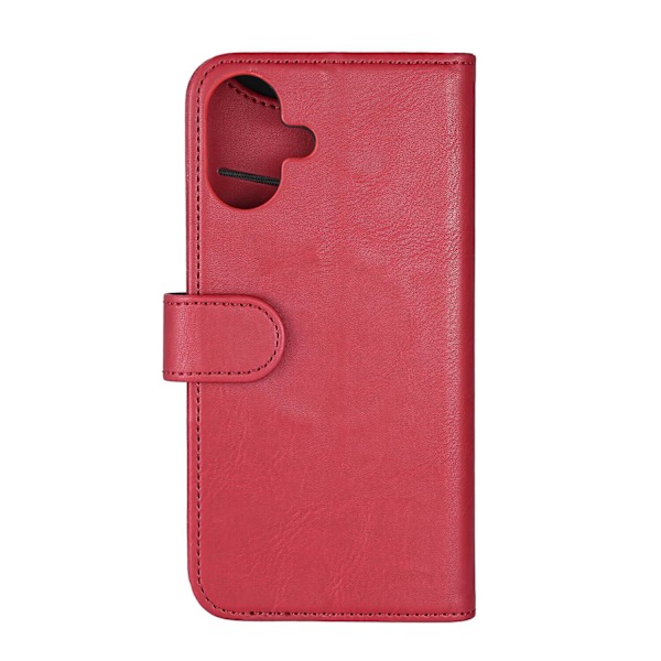 Gear iPhone 16 Plus Fodral MagSeries Läder Deep Red