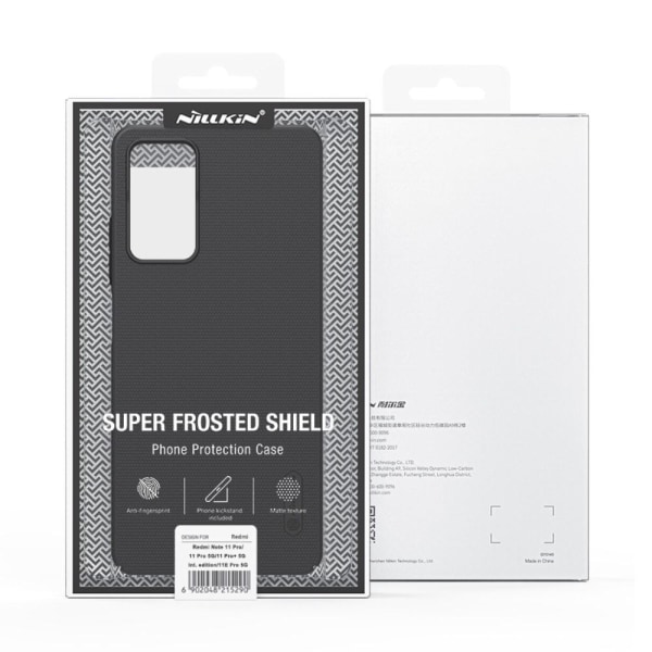 NILLKIN Xiaomi Redmi Note 11 Pro 5G Skal Frosted Shield Svart