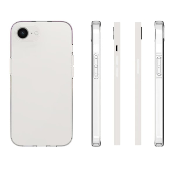 iPhone 17e / 16e Skal TPU Transparent