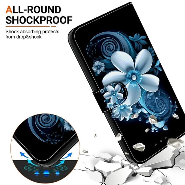 iPhone 17 Pro Fodral Med Tryck Blommor
