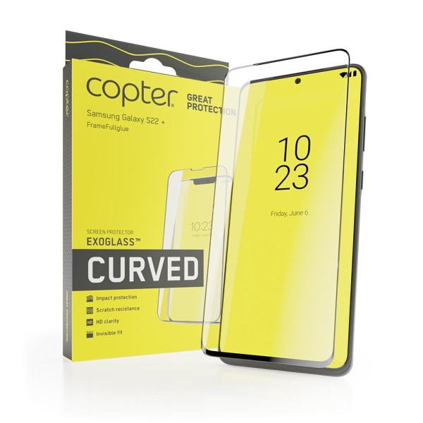 Copter Samsung Galaxy S22 Plus EXOGLASS Curved Skärmskydd