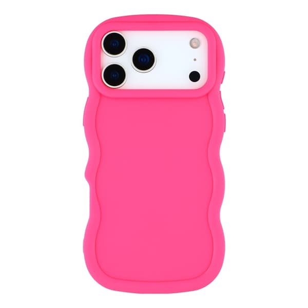 iPhone 17 Pro Mobilskal Wavy Rosa