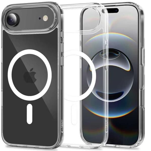 Tech-Protect iPhone Air Skal MagSafe FlexAir Hybrid Transparent