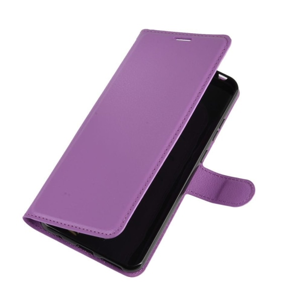 Nokia 5.3 - Litchi Plånboksfodral - Lila Purple Lila