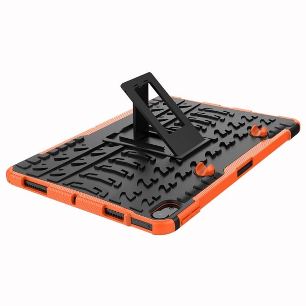 iPad Air 2020/2022 Skal Rugged Kickstand Armor Orange Orange Orange