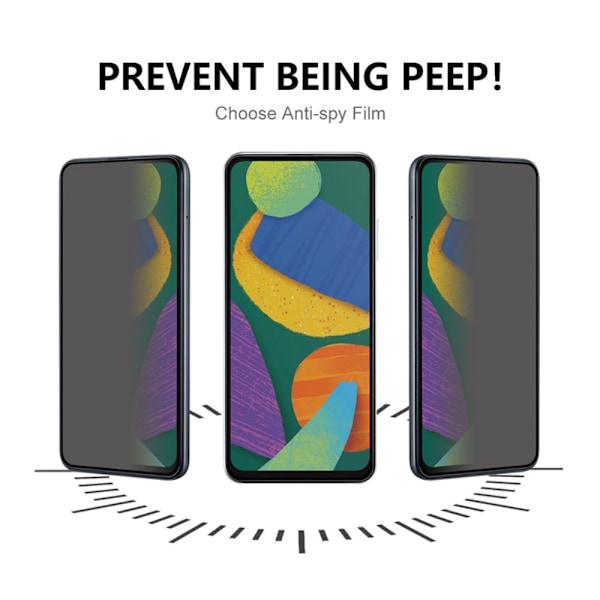 Samsung Galaxy A35 5G Skärmskydd Härdat Glas Privacy