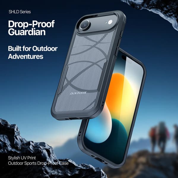 DUX DUCIS iPhone Air Skal SHLD Series Rhythm Svart