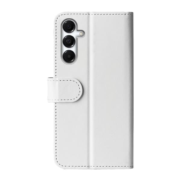 Samsung Galaxy A18 / A17 Fodral Crazy Horse Läder Vit