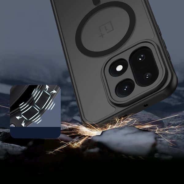 Tech-Protect OnePlus 15 Skal MagSafe MagMat Matt Svart
