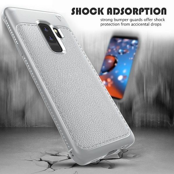 Samsung S9 Plus - IVSO Gentry serie Skal - Grå Grey Grå