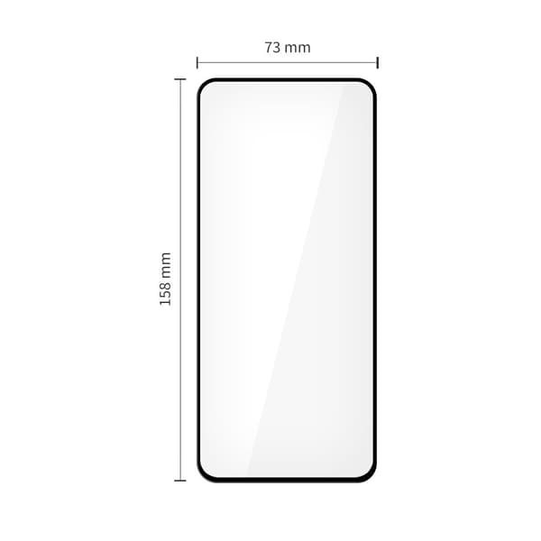 Tech-Protect Galaxy S25 FE 2-PACK Skärmskydd GlassFit+ Härdat Glas