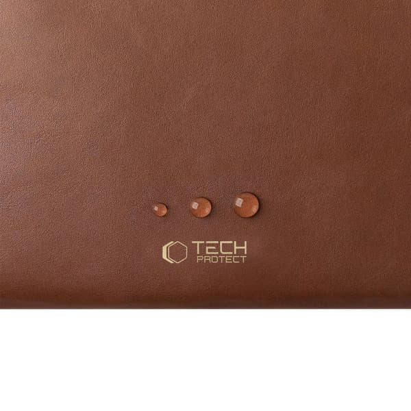 Tech-Protect Laptop Fodral 15-16" Fleece Brun