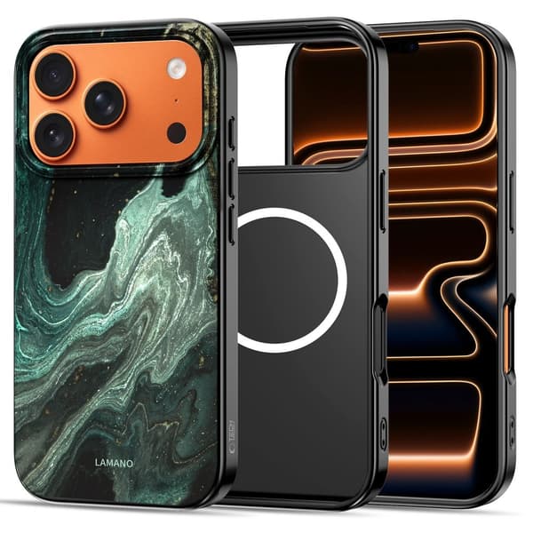 Tech-Protect iPhone 17 Pro Skal MagSafe Lamano Verde Aura