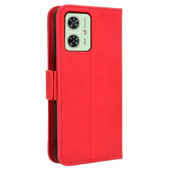 Motorola Moto G54 5G Fodral Med Avtagbart Kortfodral Röd