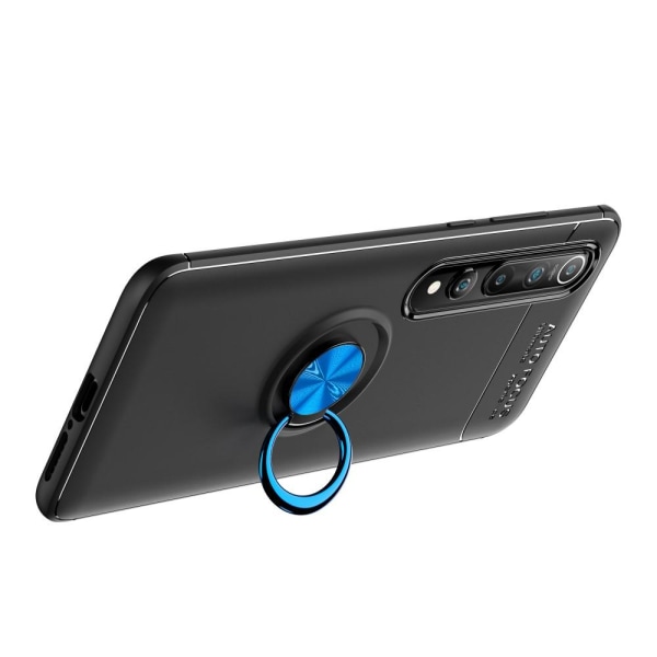 Xiaomi Mi 10 / 10 Pro - Ring Skal - Svart/Blå Svart/Blå Svart/Blå