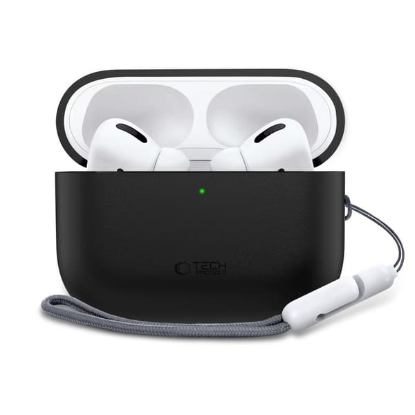 Tech-Protect AirPods Pro 3 Skal Silicone Svart