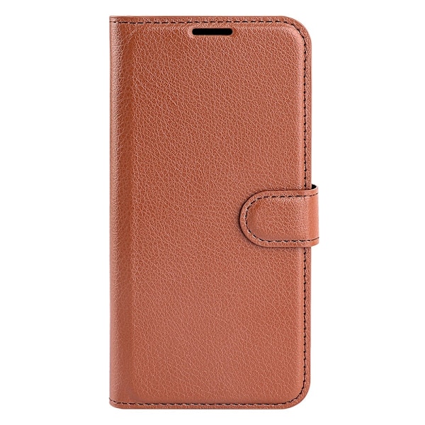 OnePlus Nord CE 2 Lite 5G Fodral Litchi Textur Brun
