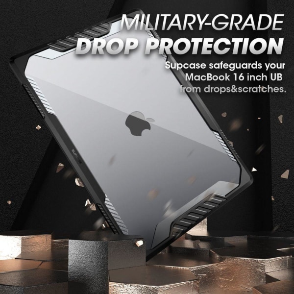 Supcase MacBook Pro 16 2021-2023 Skal Unicorn Beetle Svart