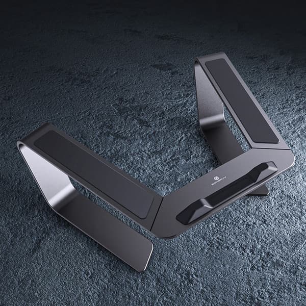 BONERUY Laptop Stativ Silver