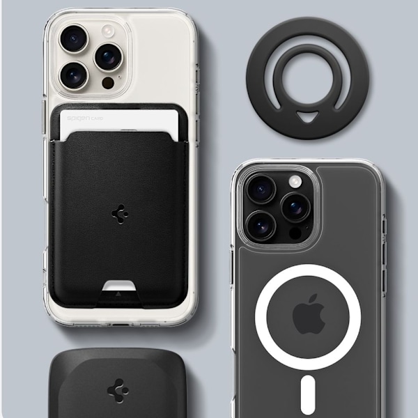 Spigen Magnetisk MagSafe Ringhållare Dual Pop Svart
