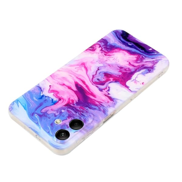 Samsung Galaxy A07 Skal TPU Marmor Rosa