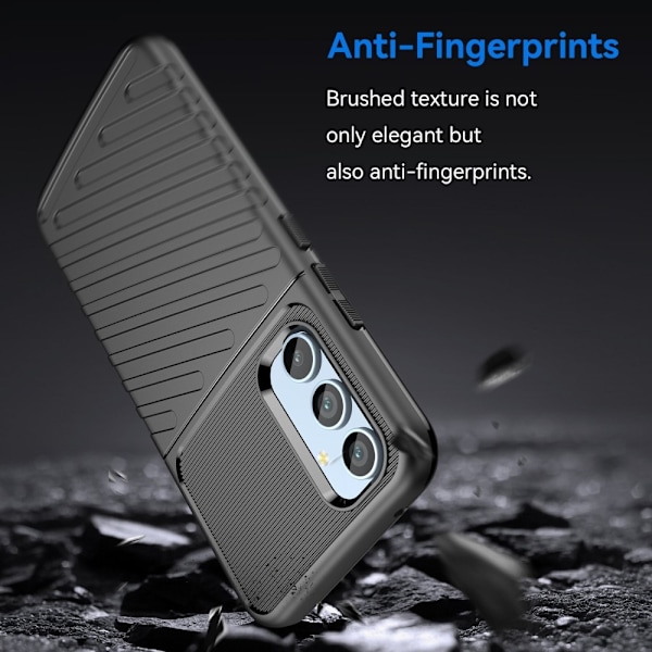 Samsung Galaxy A54 5G Skal Twill Textur Svart