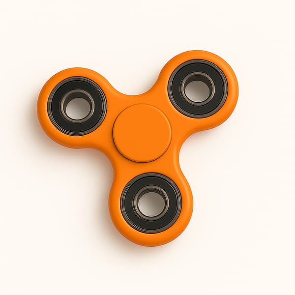 Fidget Spinner Ultra Spin Trio - Orange