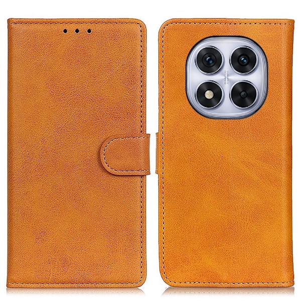 Xiaomi Redmi Note 14 Pro 5G Fodral Läder Brun