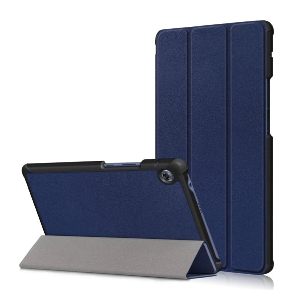 Huawei MatePad T8 - Tri-Fold Fodral - Mörk Blå DarkBlue Mörk Blå