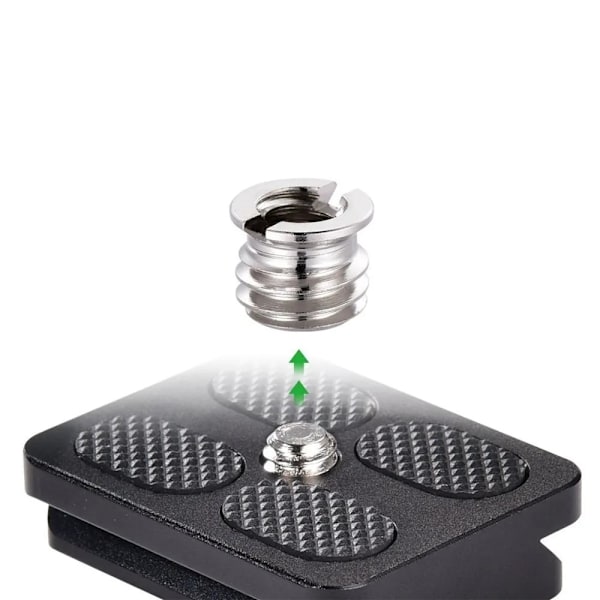 1/4" Hona Till 3/8" Hane Skruv Adapter För Kamera