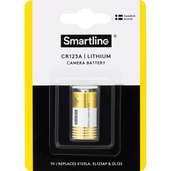Smartline CR123A 3V Li-On Batteri