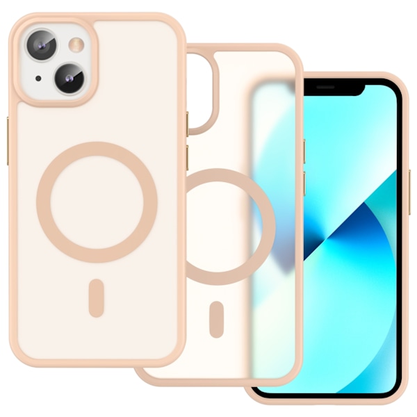 ColorPop iPhone 14/13 Skal CH MagSafe Matt Rosa