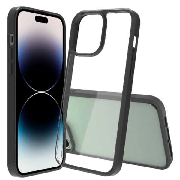 iPhone 14 Pro Max Skal Shockproof Hybrid Akryl/TPU Svart