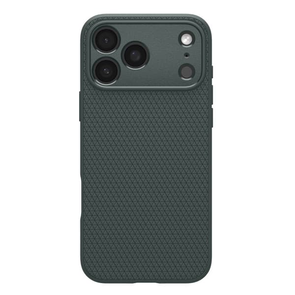 Spigen iPhone 17 Pro Skal Liquid Air Abyss Green