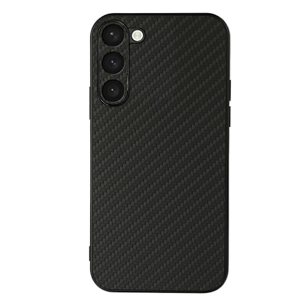 Samsung Galaxy S23 Plus Skal Kolfiber Textur Svart