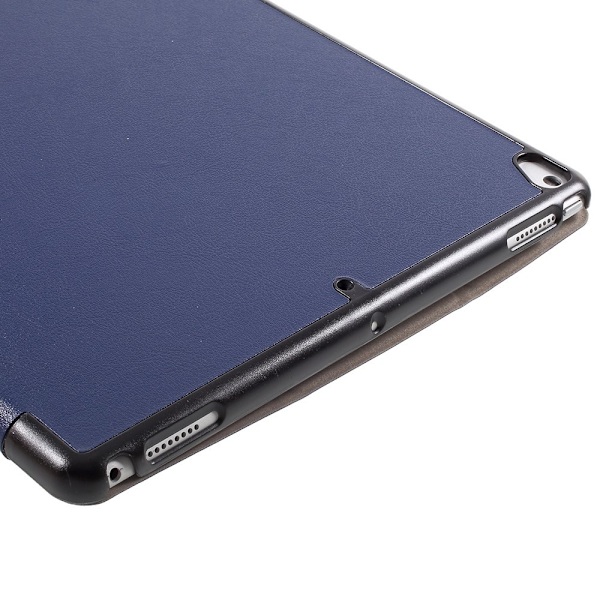iPad Pro 12.9 (2017) - Tri-Fold Läder Fodral - Blå Blue Blå