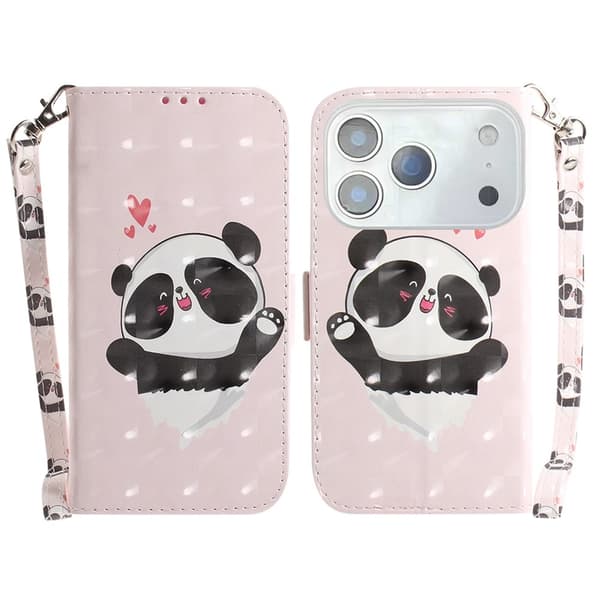 iPhone 17 Pro Fodral Med Tryck Panda