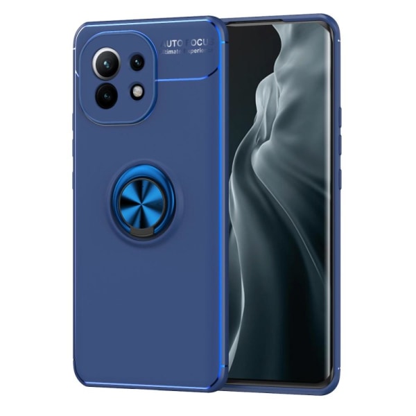 Xiaomi Mi 11 - Ring Skal - Blå Blue Blå