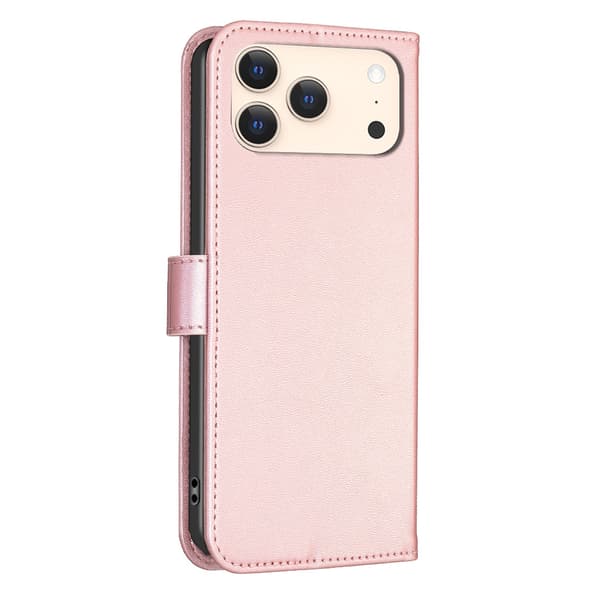 iPhone 17 Pro Max Fodral Med Blommigt Tryck Roséguld