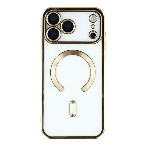 iPhone 17 Pro Skal MagSafe Electroplated TPU Guld